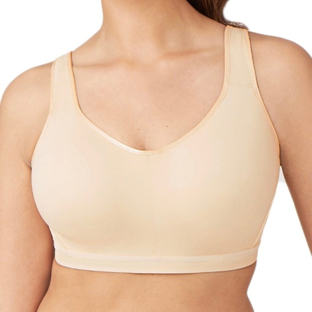 Wacoal Sport High Impact Underwire Sports Bra Sand Beige 855229 US 40C